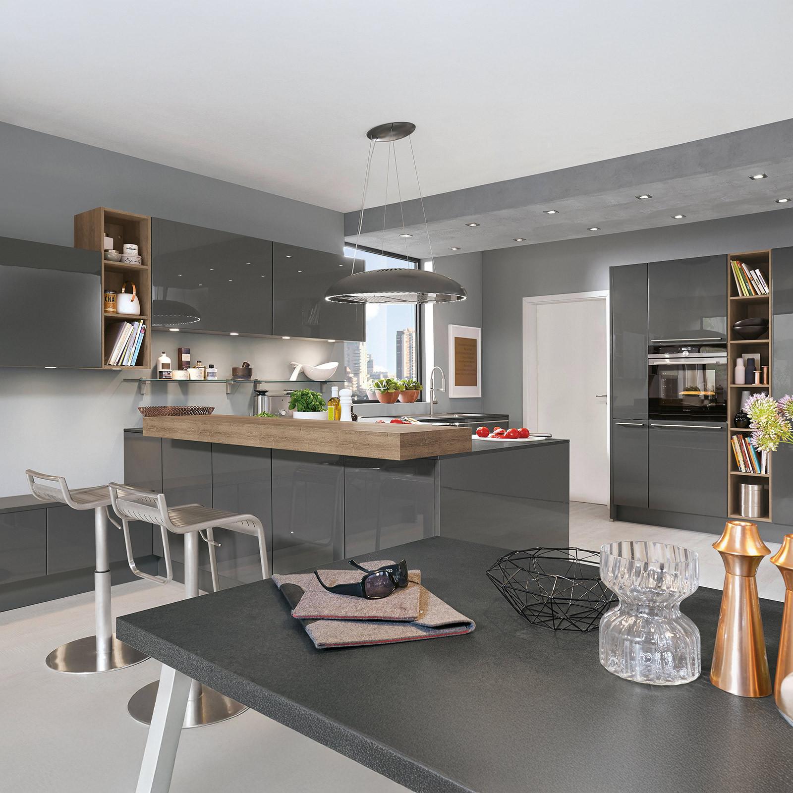 Einbauküche Las Vegas Frei Planbar Modernes Design - MODERN, Holzwerkstoff - Vertico