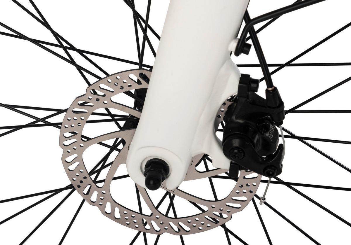 Elektrofahrrad Vogue Weiss - Weiß, Basics, Metall (180/70/100cm)