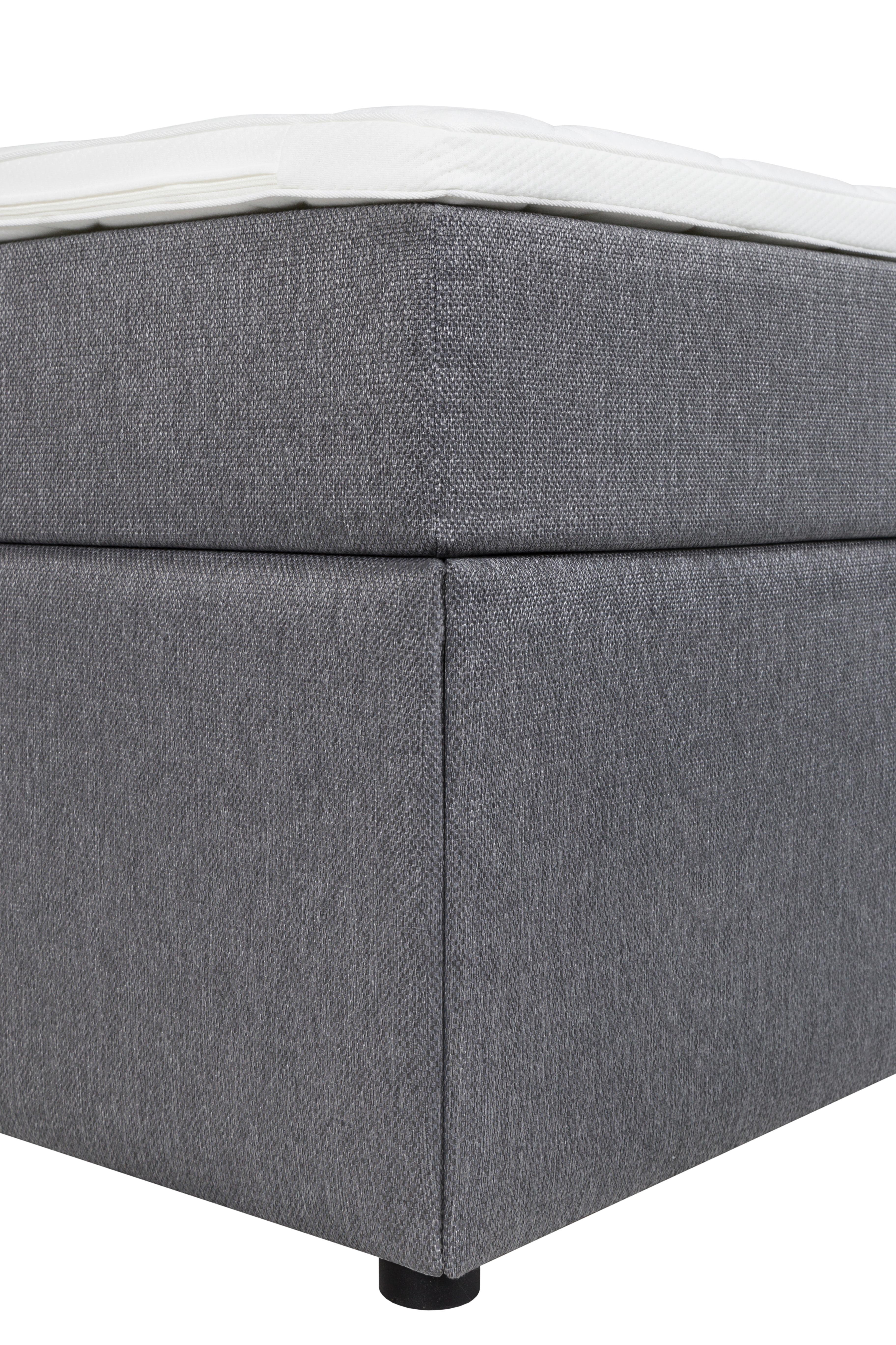 Boxbett ANTONIO B: 120 cm in Grau