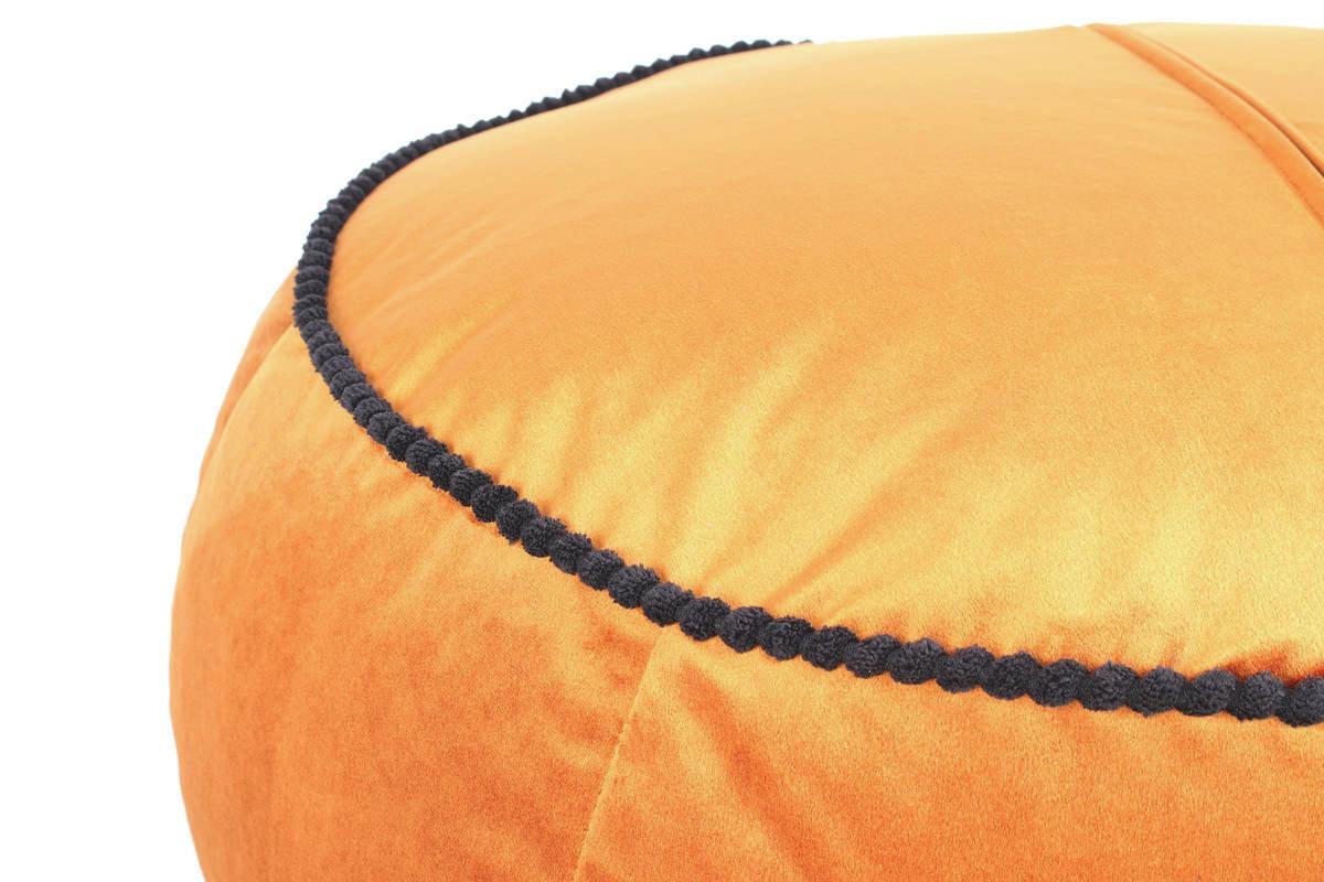 Pouf Taj Mahal Bronze - Bronzefarben, Basics, Textil (65/35cm)