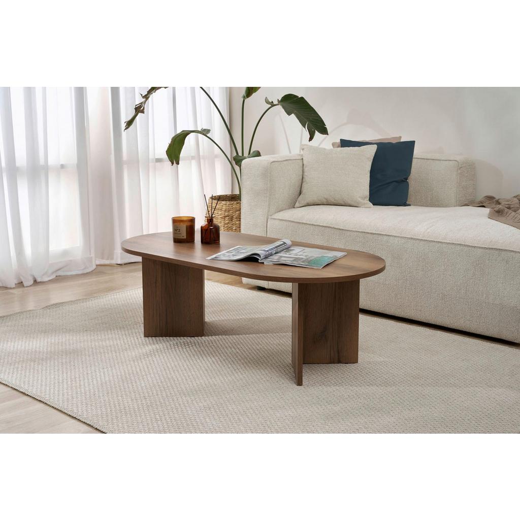 Couchtisch Sable Walnussfarben B: 119cm