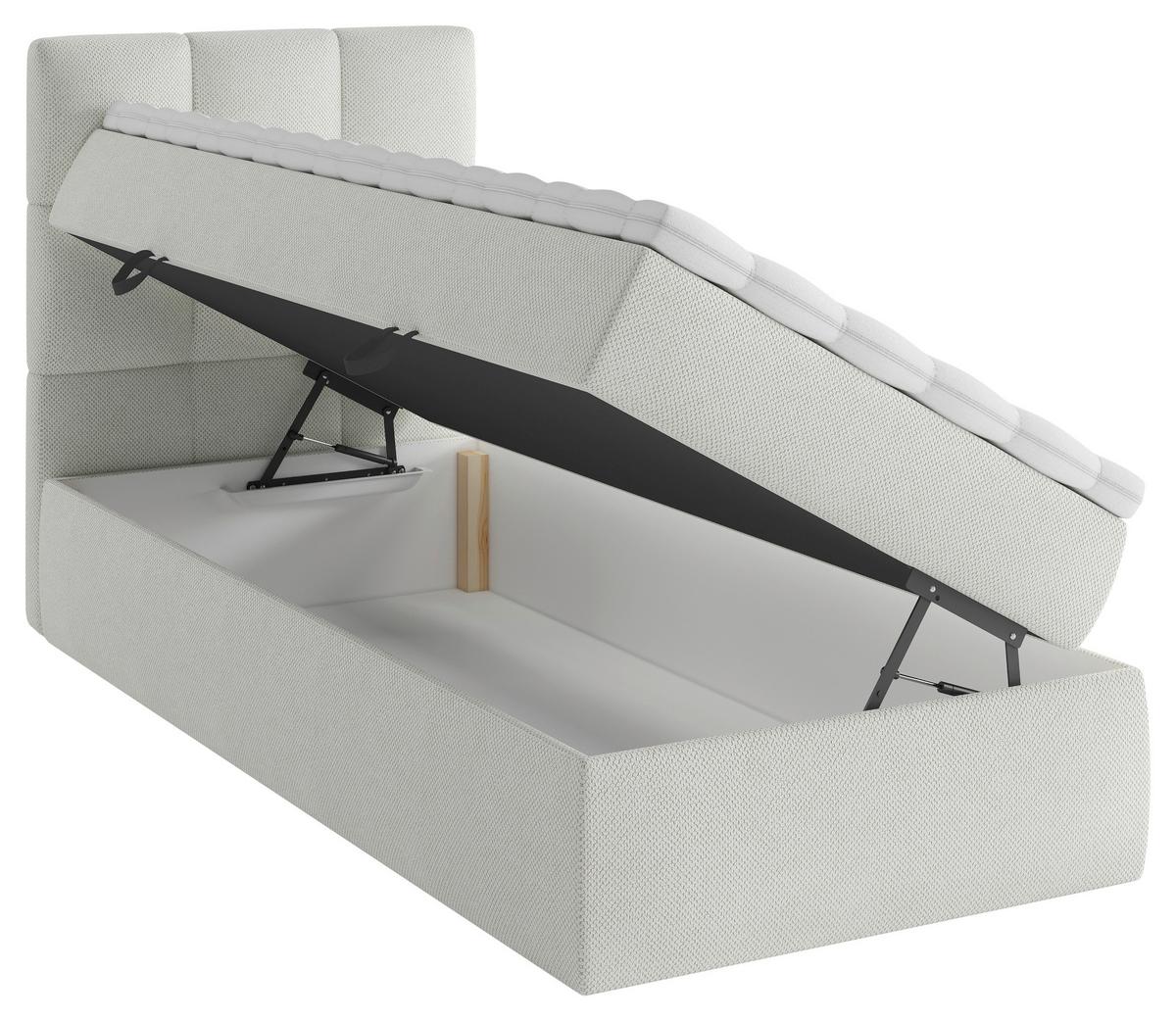 Boxbett Polly - Weiß, MODERN, Holz/Holzwerkstoff (90/200cm) - MID.YOU