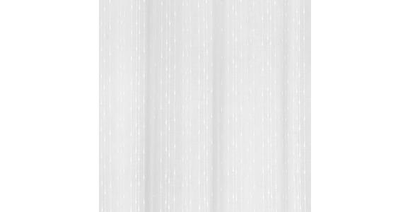 Vorhang Mit Ösen Kamila 140x245 cm  Weiß - Weiß, MODERN, Textil (140/245cm) - Luca Bessoni