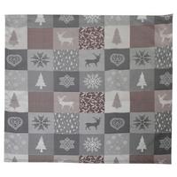 Asztalterítő Carol Kb. 85/85cm - feketeszeder, Romantik / Landhaus, textil (85/85cm) - James Wood