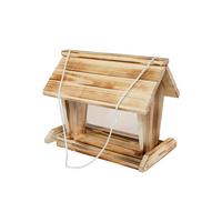 Vogelfuttersilo Grossvenediger ,kiefer - Naturfarben, Basics, Holz (18/28/24cm) - Windhager