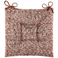 Sitzkissen Alena - Terracotta, MODERN, Textil (40/40/4cm) - Luca Bessoni