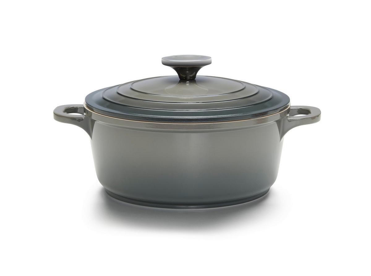 hrniec na pečenie ELISA - S - sivá, Konventionell, kov (20/9cm) - Modern Living