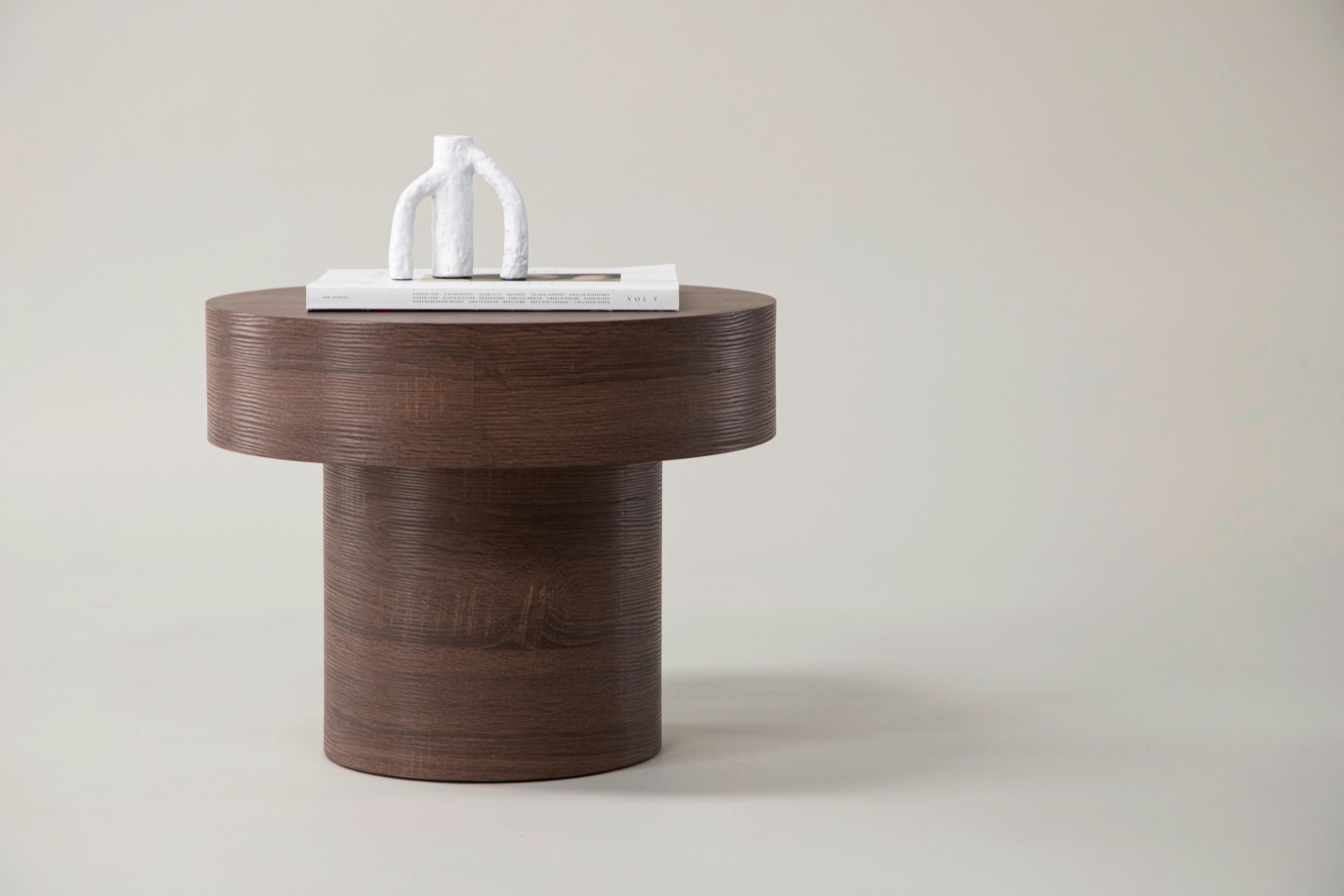 Beistelltisch Malung - Braun, Design, Holzwerkstoff (50/50/40cm) - Livetastic