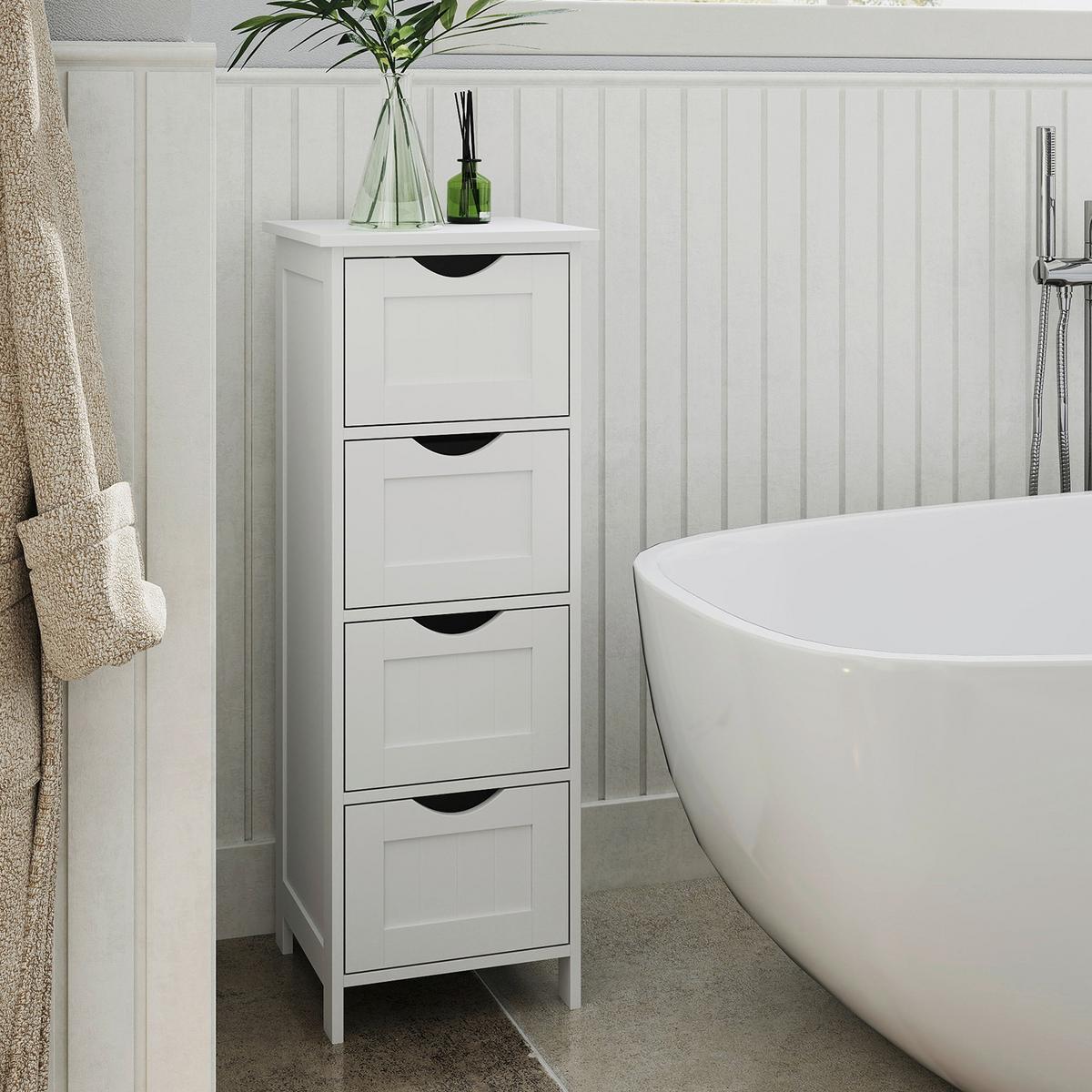 Unterschrank Lhc40w - Weiß, Trend, Holzwerkstoff (30/30/82cm) - MID.YOU