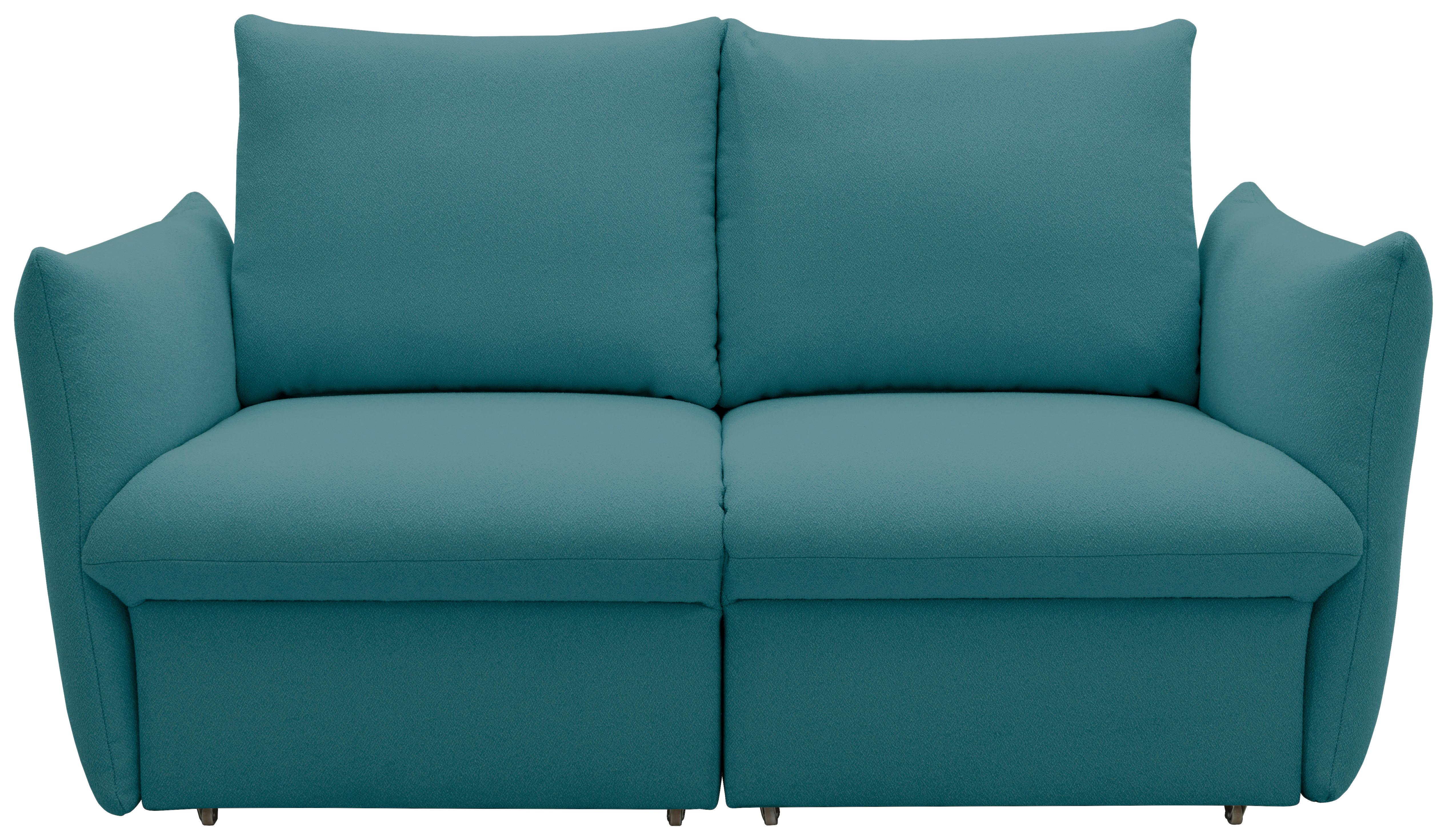 2-Sitzer-Sofa Looks Petrol B: 180 cm - Petrol, Design, Textil (180/100/97cm) - LOOKS by W.Joop