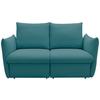 2-Sitzer-Sofa Looks Petrol B: 180 cm - Petrol, Design, Textil (180/100/97cm) - LOOKS by W.Joop