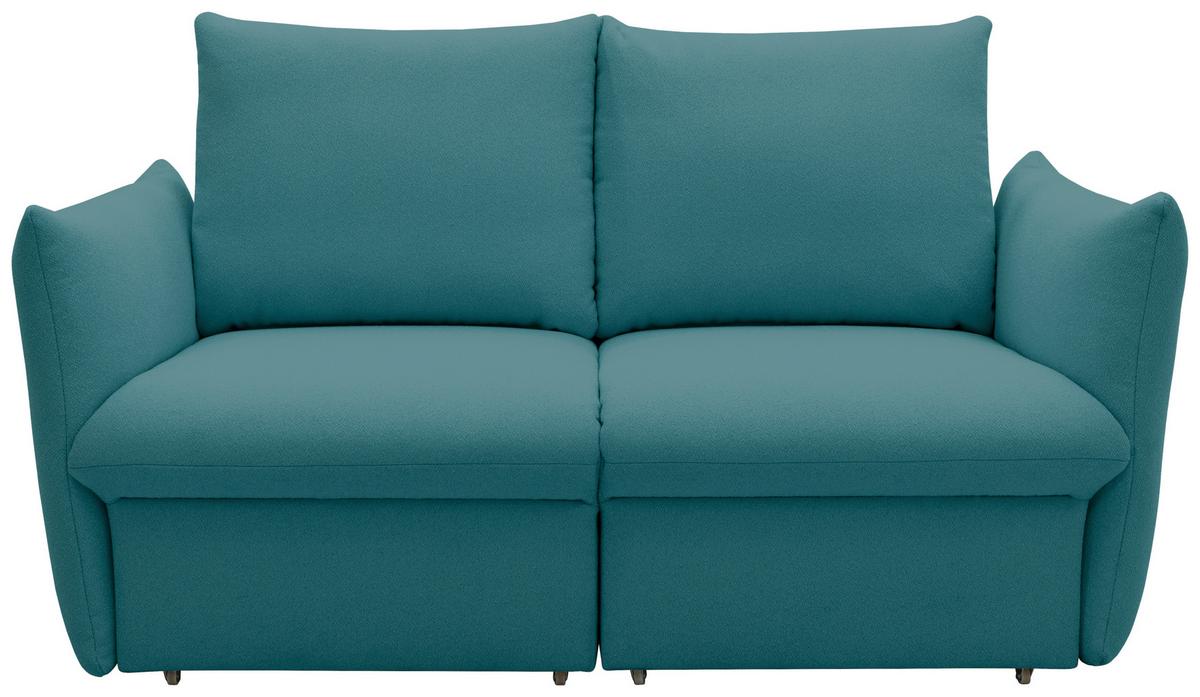 2-Sitzer-Sofa Looks Petrol B: 180 cm - Petrol, Design, Textil (180/100/97cm) - LOOKS by W.Joop