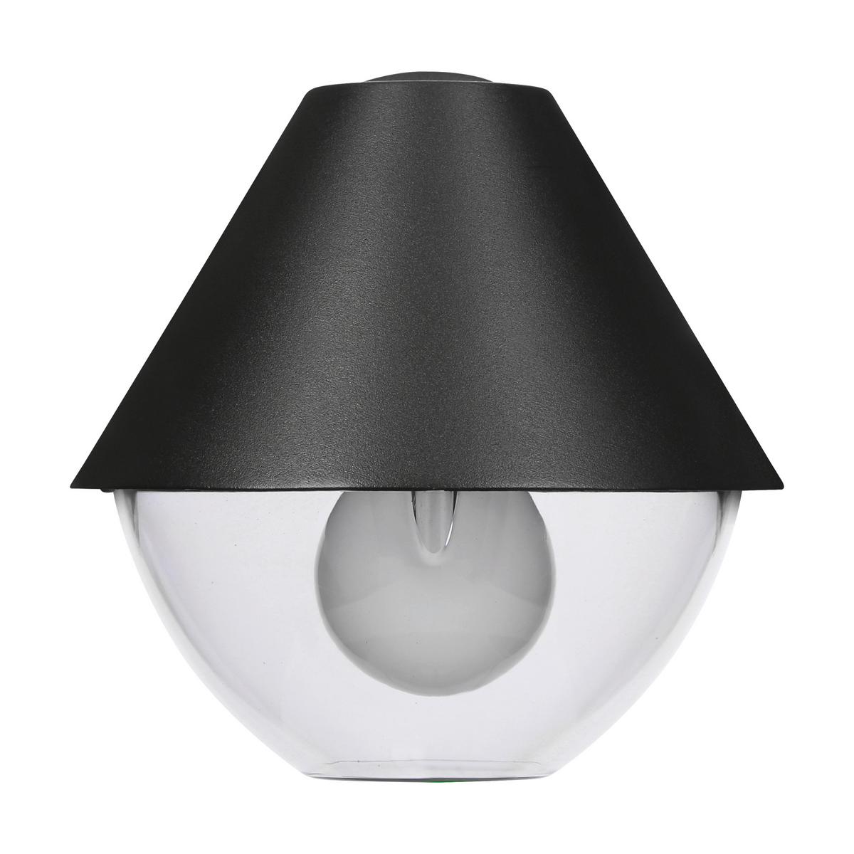 Led-außenleuchte 21-32256 Hendera - Schwarz, Design, Metall (18/20.5/18cm)