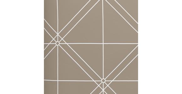 Satin Beettwäsche 140x200 cm Chalene Baumwolle Taupe - Taupe, ROMANTIK / LANDHAUS, Textil (140/200cm) - James Wood