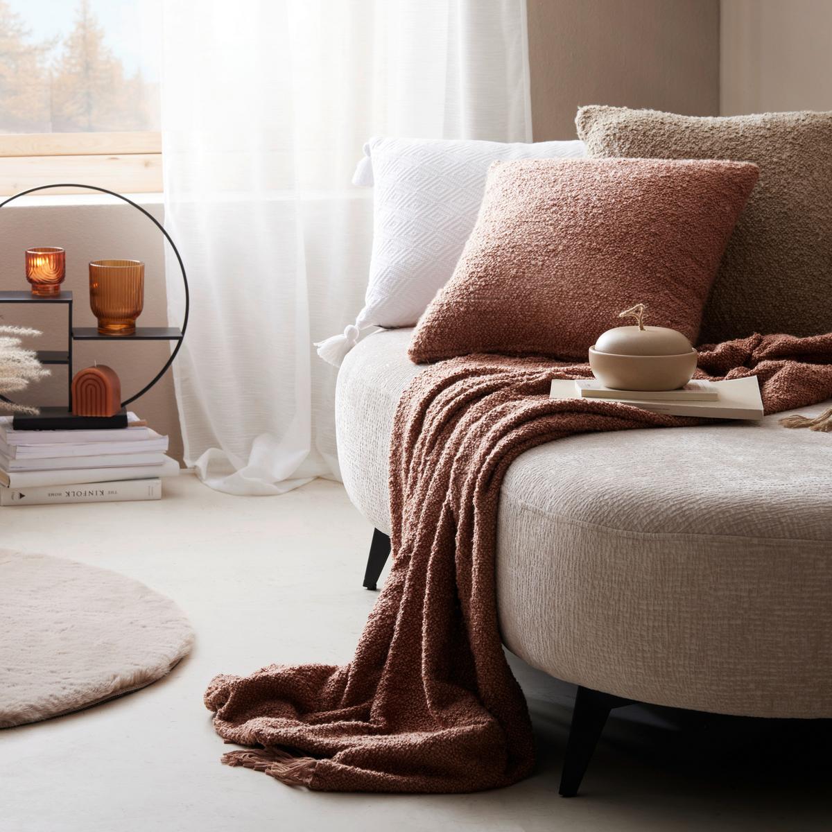 MÄKKÁ DEKA BERKLEY - mokka, Konventionell, textil (130/170cm) - Mömax