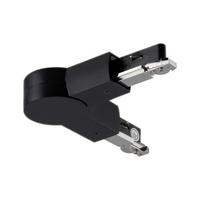 Schienensystem Urail L-Verbinder 96909 Schwarz - Schwarz, Design, Kunststoff/Metall (15,7/1,8/3,6cm) - Paulmann