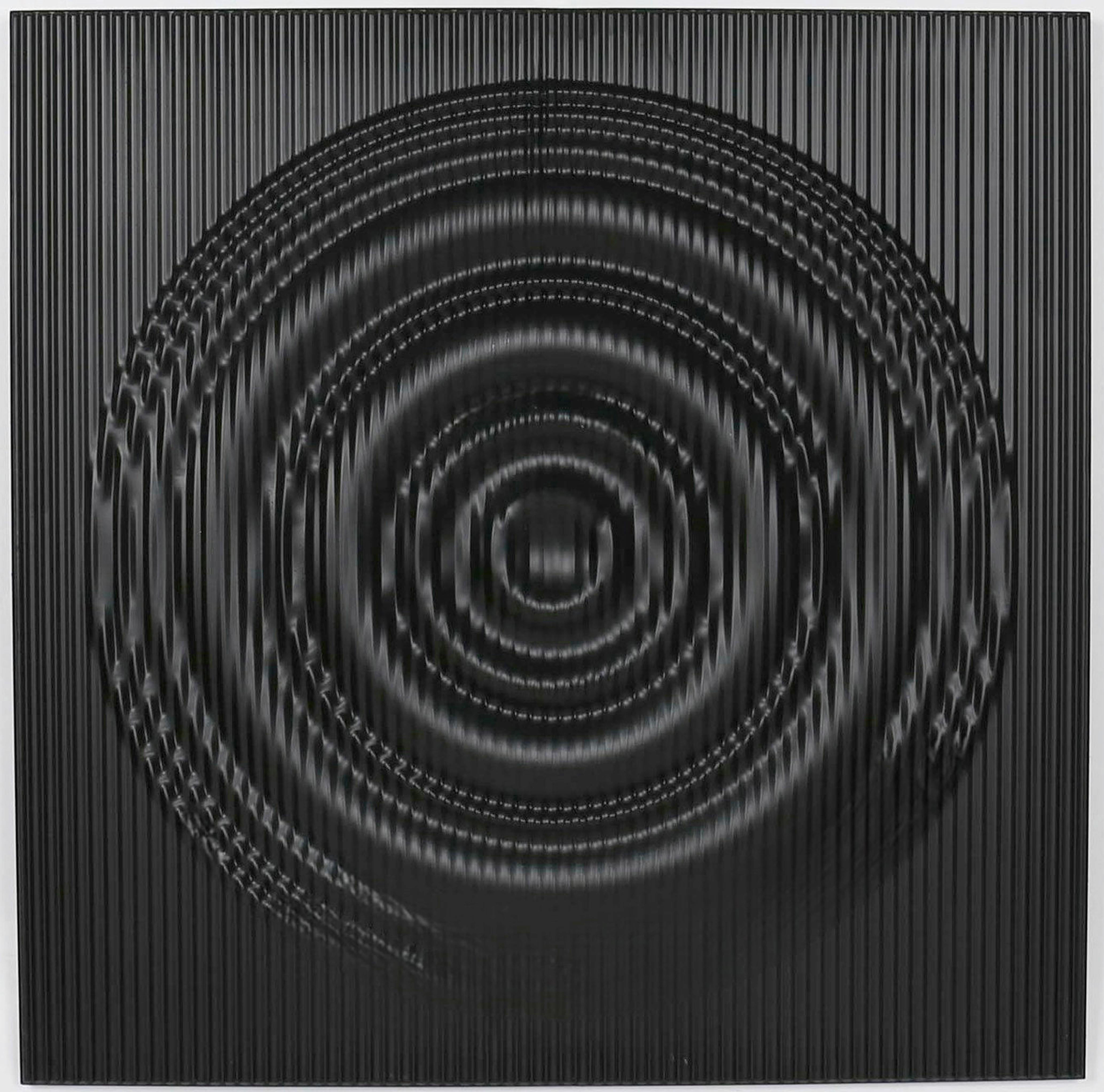 Nástenná dekorácia 90,5x90,5cm - čierna, Modern, kov (90,5/90,5cm) - Mömax