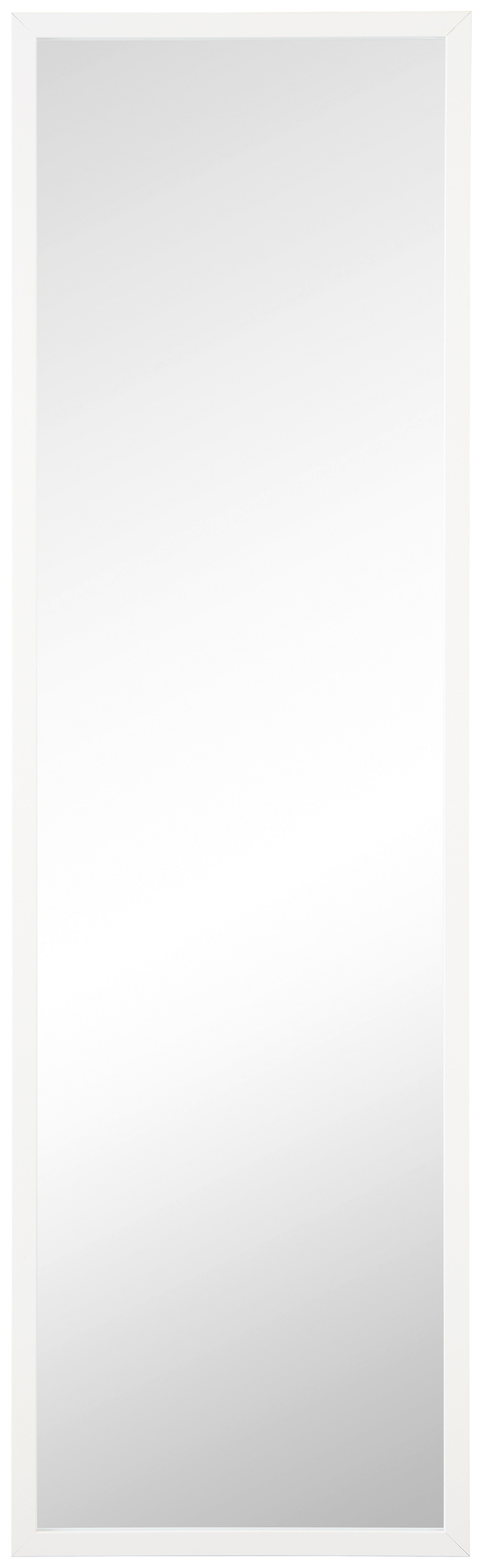 Spiegel Trend IIi Weiß 155x45 cm - Weiß, Trend, Glas/Kunststoff (155/45/1,63cm)
