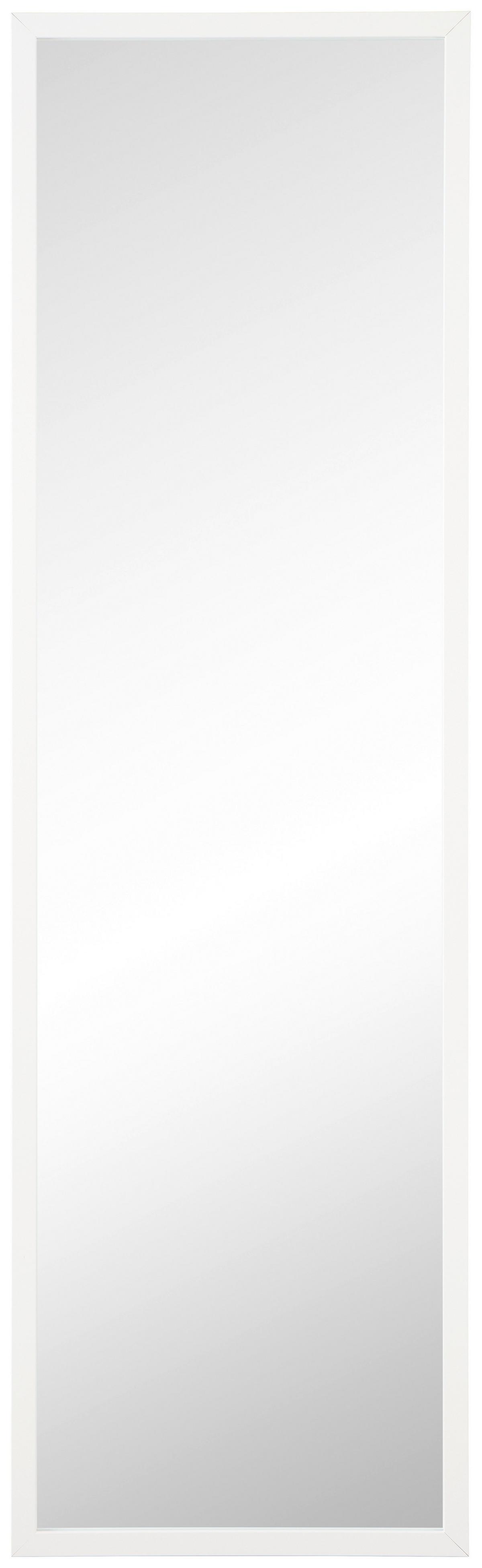 Spiegel Trend Iii Weiß 155x45 Cm - Weiß, Trend, Glas/Kunststoff (155/45/1,63cm)