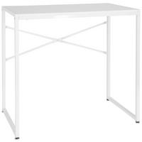 Schreibtisch Easy Up H I Weiß - Weiß, MODERN, Holzwerkstoff/Metall (78/46/76cm) - MID.YOU