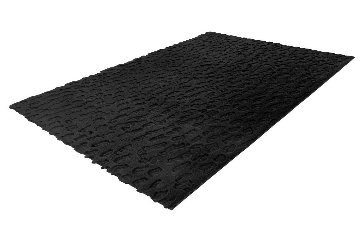 Fellteppich My Valley 245 - Anthrazit, Basics, Textil (120/170cm) - Obsession