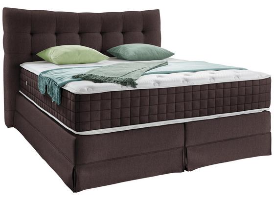 Boxspringbett Domino ca.160/200cm, Braun - Braun, KONVENTIONELL, Holz (160/200cm) - James Wood Boxspringbett Domino ca.160/200cm, Braun - Braun, KONVENTIONELL, Holz (160/200cm) - James Wood