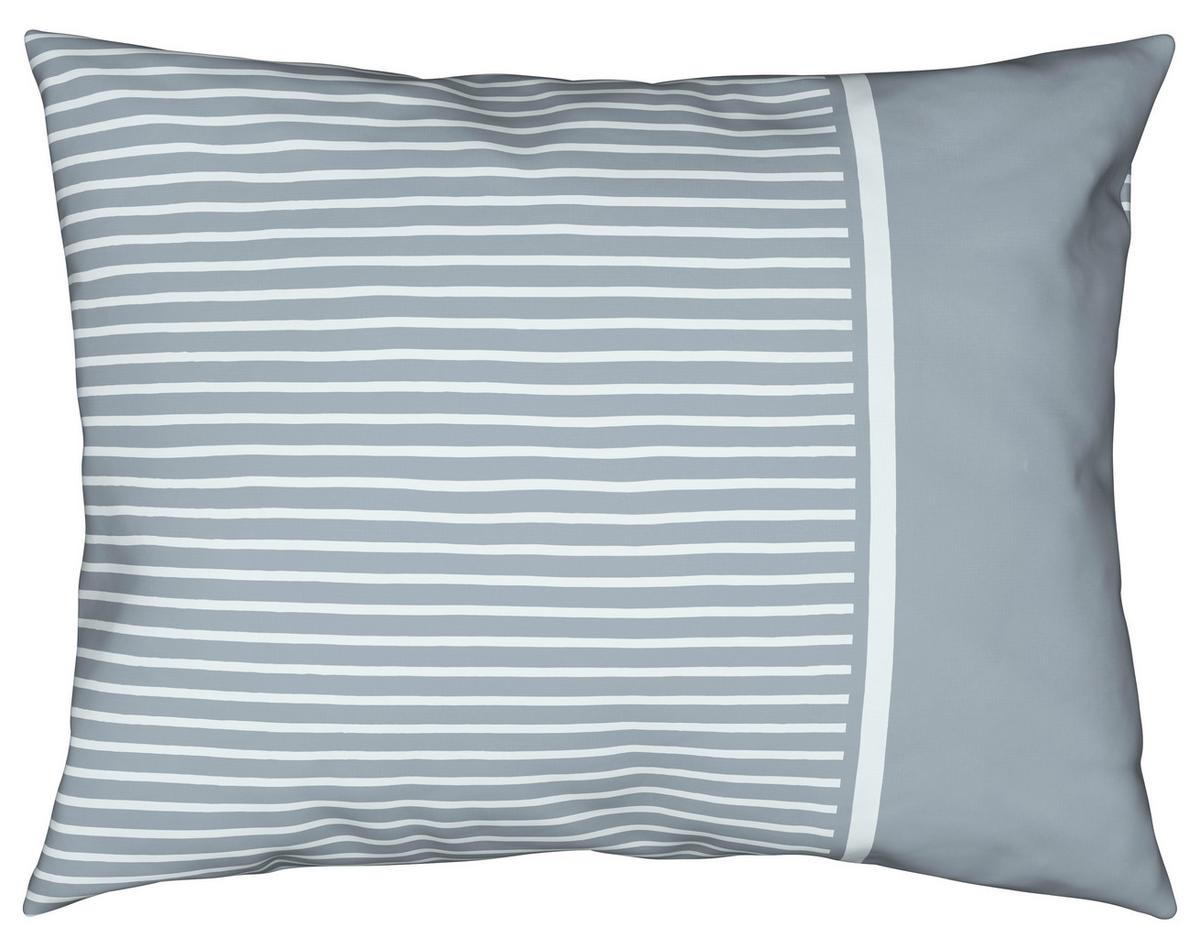 POVLEČENÍ Johannes, 70X90/140X200 cm - šedomodrá, Konvenční, textil (140/200cm) - Mömax