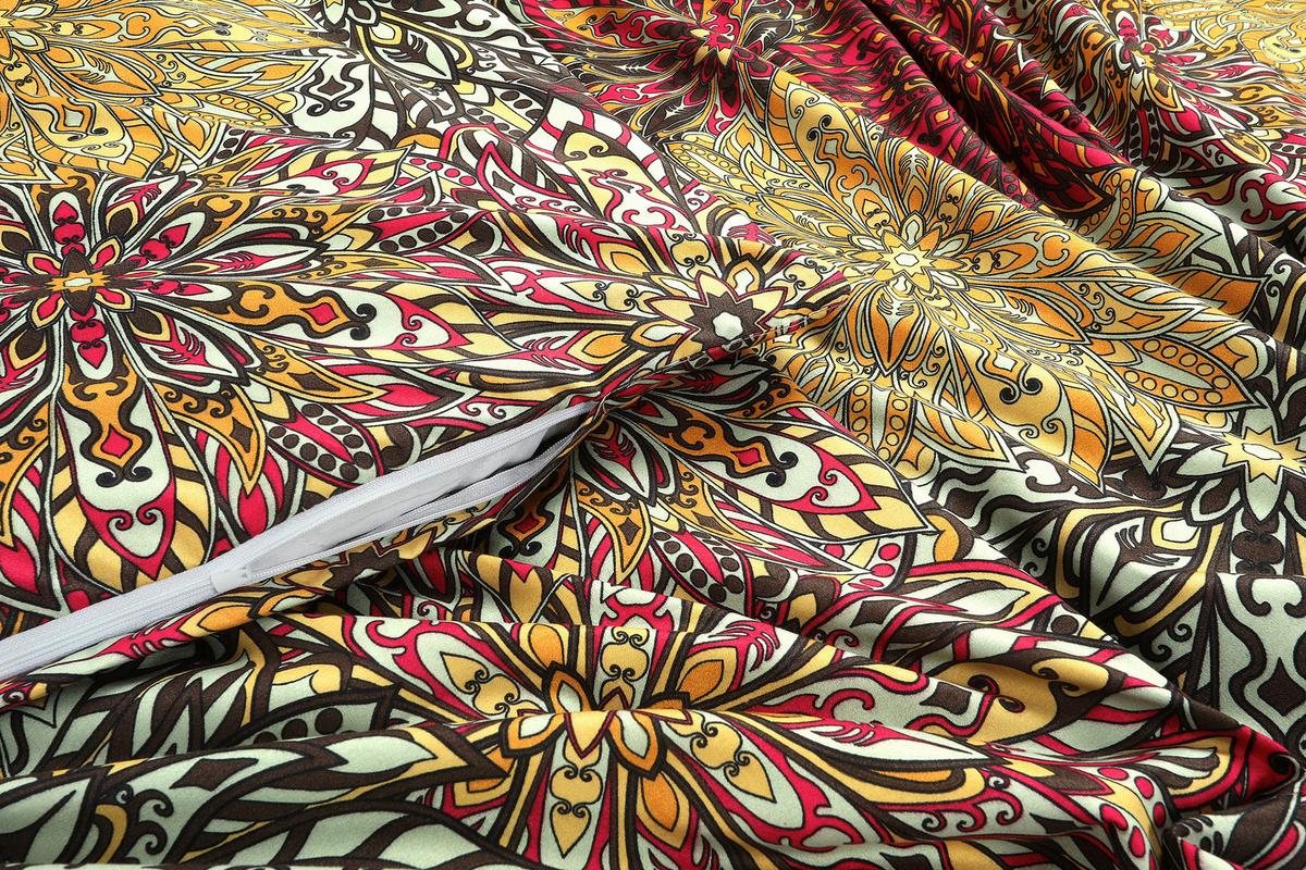 BETTWÄSCHE MELI - Pastellblau/Koralle, MODERN, Textil - Luca Bessoni