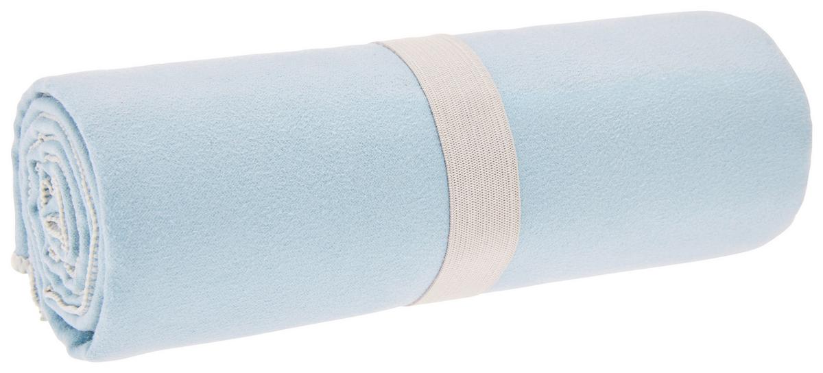 Strandtuch Lissabon - Blau, MODERN, Textil (75/150cm) - Luca Bessoni