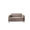 2-Sitzer-Sofa Marone Beige B: 140cm - Beige/Schwarz, MODERN, Textil (140/76/90cm) - Livetastic