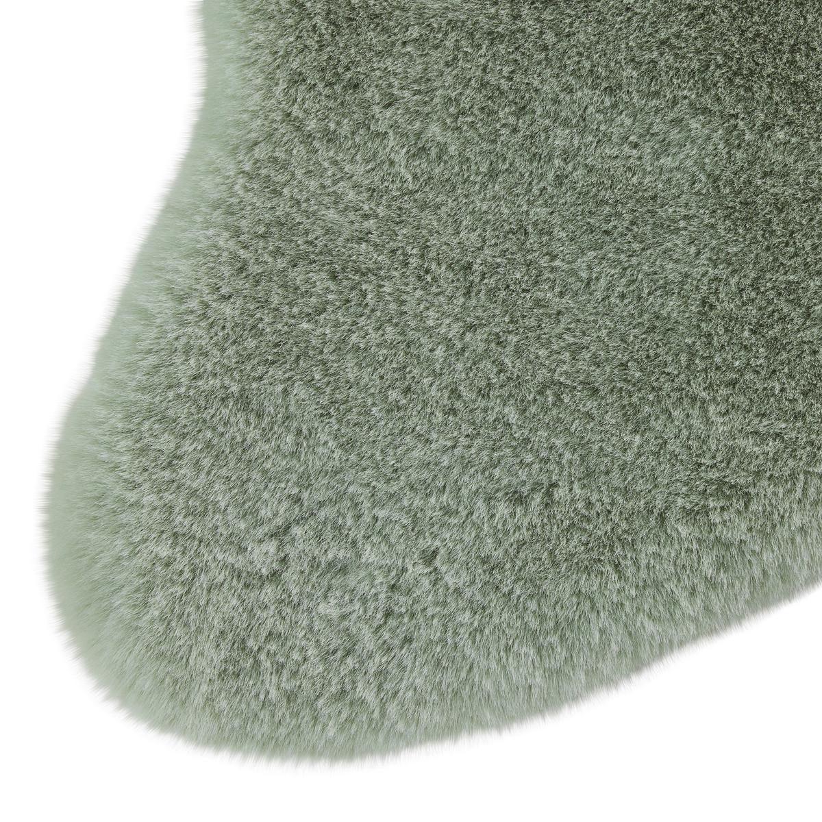 UMELÁ KOŽUŠINA rôzne farby - zelená/mokka, Romantik / Landhaus, textil/kožušina (90/60cm) - Modern Living