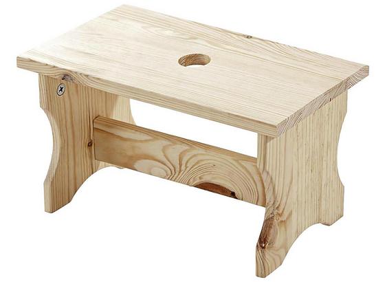 Taburet Uni 2 - farby borovice, Natur, drevo (40/19/21cm) Taburet Uni 2 - farby borovice, Natur, drevo (40/19/21cm)