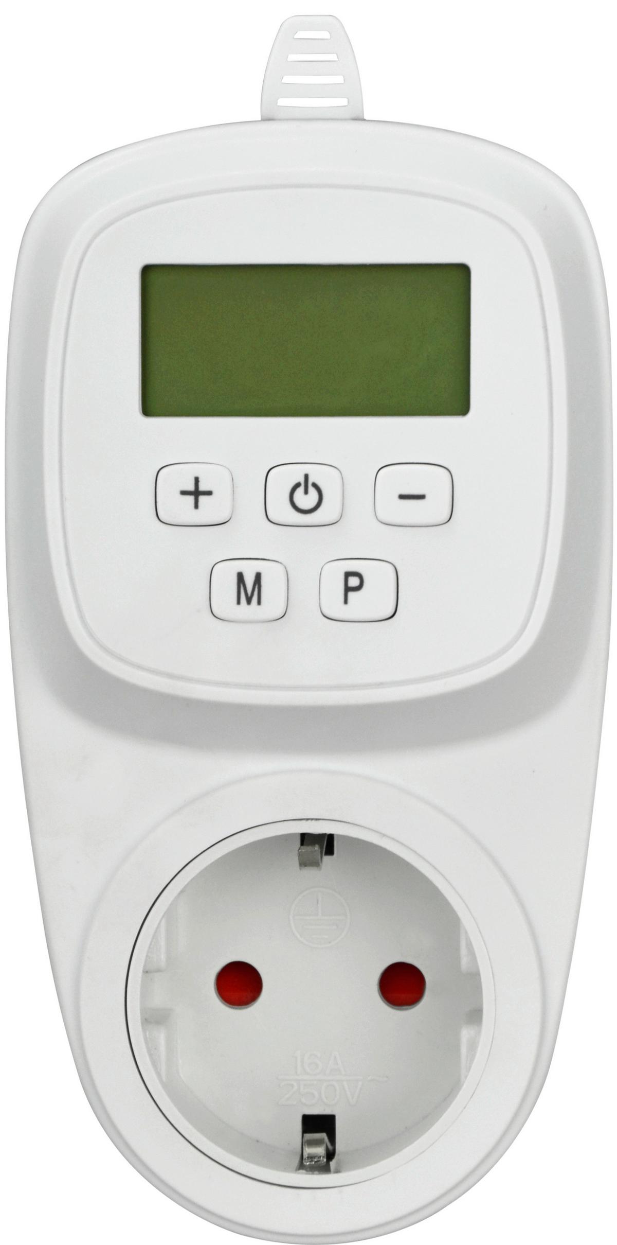 Thermostat für Heizkörper mit Frostschutzfunkion - Weiß, Basics, Kunststoff (14cm)