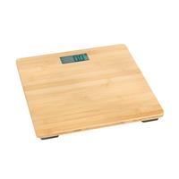 Fürdőszobamérleg 24739100 - natúr színű, Modern, természetes anyagok (30/2,7/30cm) - Wenko