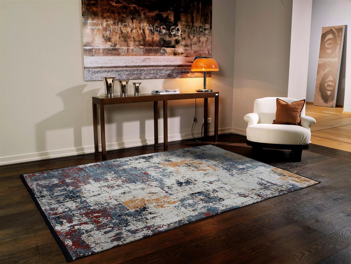 Webteppich bunt Caen 136x200 cm - Multicolor, Design, Textil (136/200cm) - Dieter Knoll