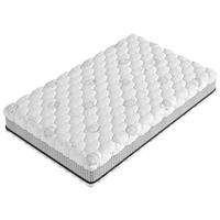 Viscomatratze Smarter 140x200 cm H2/H3 H: 19 cm - Schwarz/Weiß, Basics, Textil (140/200cm) - P & B