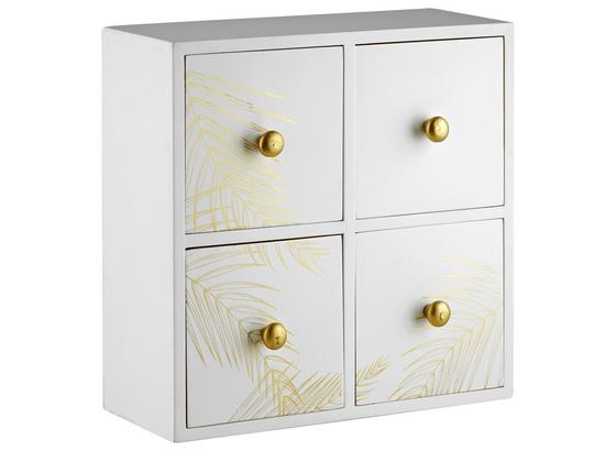 Dekorační Komoda Oro - bílá, dřevo (25/10/25cm) - Mömax modern living Dekorační Komoda Oro - bílá, dřevo (25/10/25cm) - Mömax modern living