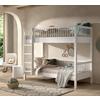 Etagenbett Forrest - Weiß, MODERN, Holz (90/200cm) - MID.YOU