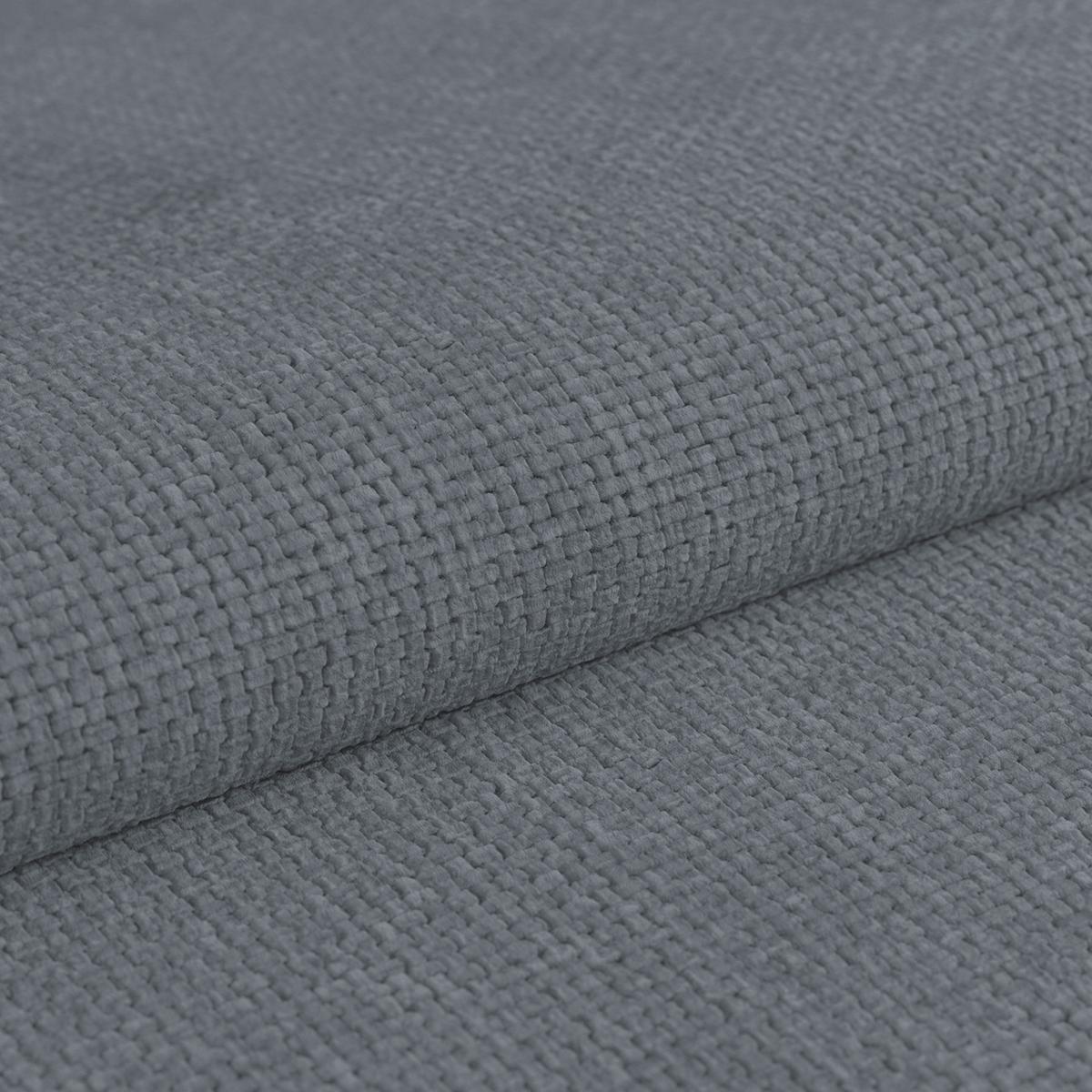 Boxspringbett MITTO Blaugrau 160x200 cm - Blaugrau/Schwarz, KONVENTIONELL, Textil/Metall (160/200cm)