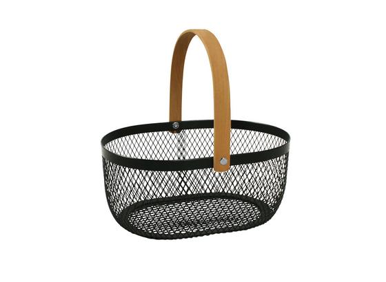 Korb Lovis - Creme/Schwarz, Basics, Metall (23,5/10/18cm) - Luca Bessoni Korb Lovis - Creme/Schwarz, Basics, Metall (23,5/10/18cm) - Luca Bessoni