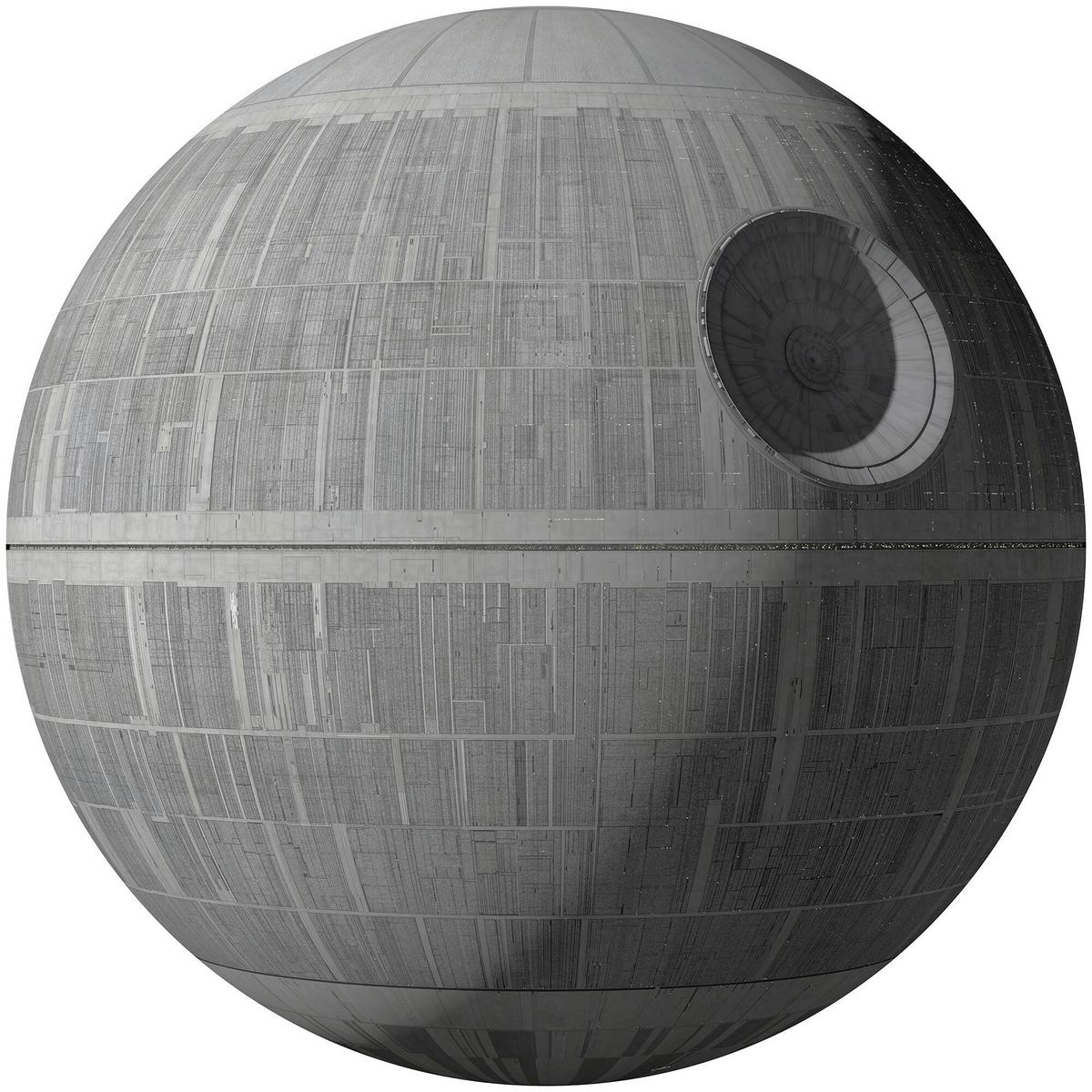 Fototapete 12405 Star Wars Xxl - Schwarz/Grau, Trend, Papier (127/127cm)