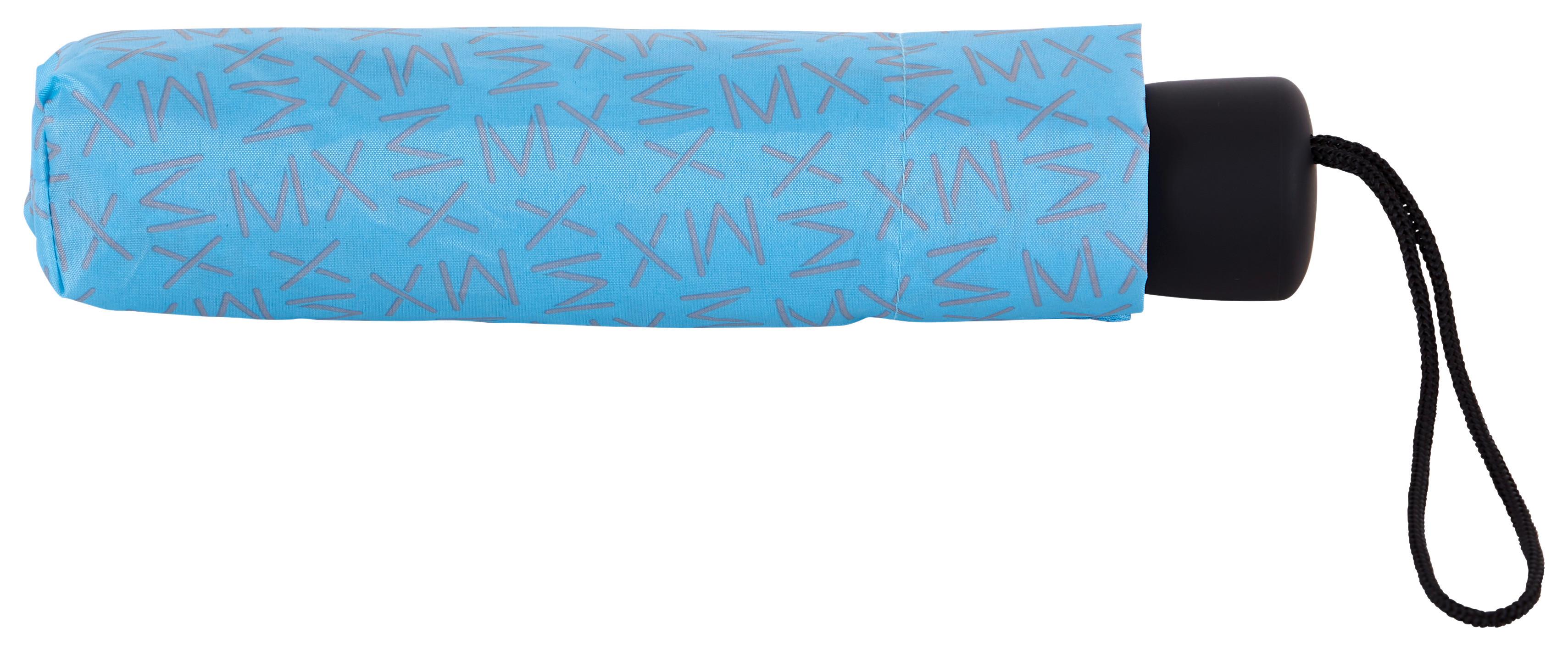 Regenschirm Trend Mini Hellblau ⌀ 96 cm - Basics, Textil/Metall (96cm)
