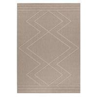 Outdoorteppich Patara - Beige, Design, Textil (80/150cm) - Novel