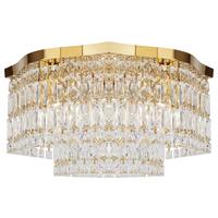 Deckenleuchte Dune - Goldfarben, Basics, Glas/Metall (45/25/45cm) - MAYTONI