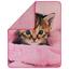 Kuscheldecke Katzenbaby - Rosa, Textil (130/160cm) Kuscheldecke Katzenbaby - Rosa, Textil (130/160cm)
