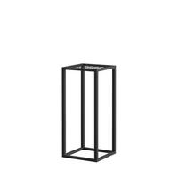 Blumenständer Aluminium Schwarz Bxhxt: 19x45x19 Cm - Schwarz, Basics, Metall (19/45/19cm)