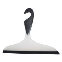 Duschabzieher Modell Loano 18752100 - Schwarz/Weiß, MODERN, Kunststoff (23/17cm) - Wenko