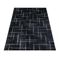 Webteppich Schwarz Naturfaser Costa 240x340 Cm - Schwarz, Design, Textil (240/340cm)