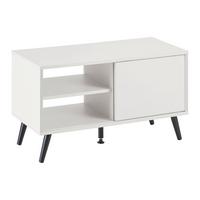 TV STOLÍK MOVE - čierna/kašmírová, Modern, kov/kompozitné drevo (80/46/35cm) - Based