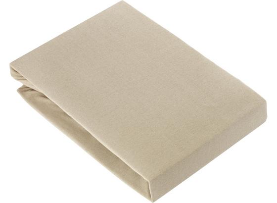 Prostěradlo Napínací Basic - béžová, textil (180/200cm) - Mömax modern living Prostěradlo Napínací Basic - béžová, textil (180/200cm) - Mömax modern living
